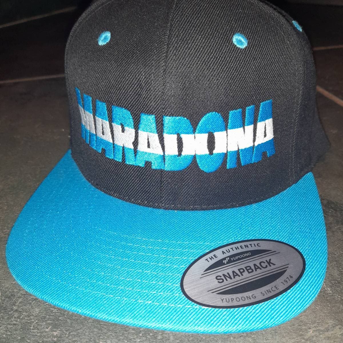 Maradona Cap + Argentina Jersey