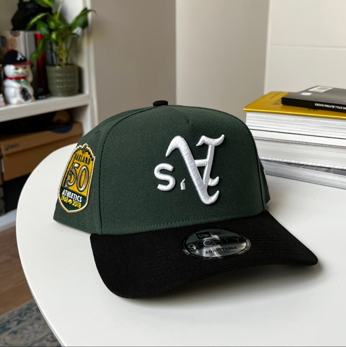 9Forty Oakland Athletics Upside Down