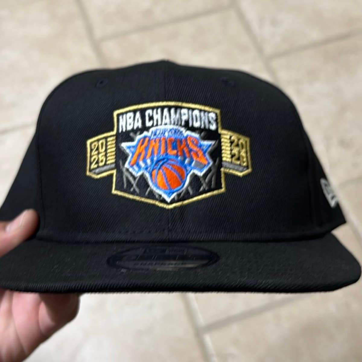 Cap New York Knicks championship hat