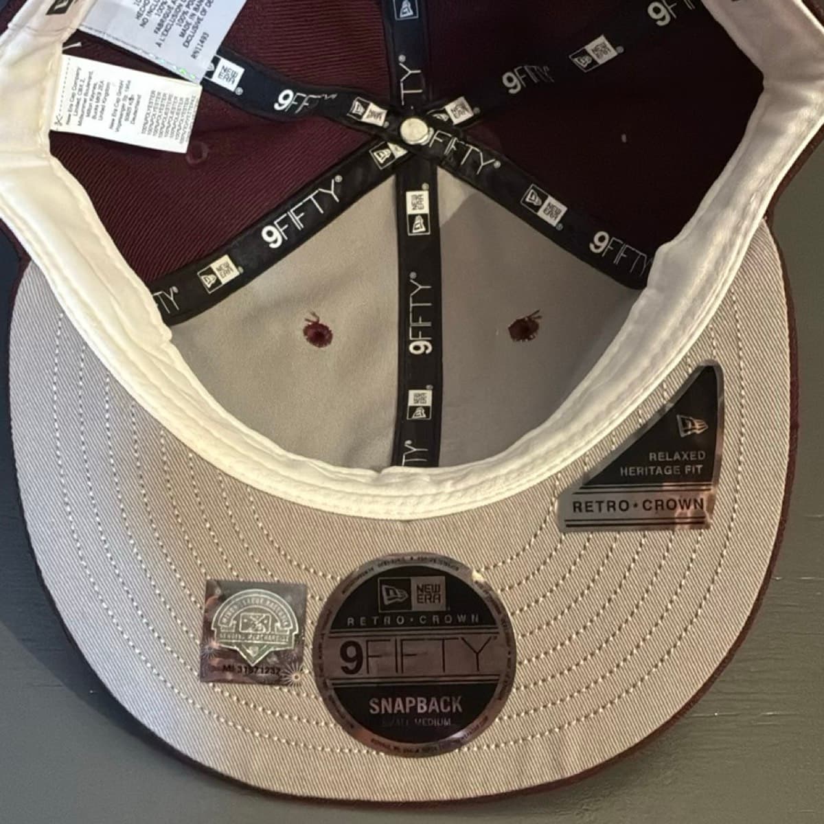 Cap Birmingham Barons retro crown relaxed héritage fit SnapBack — 5