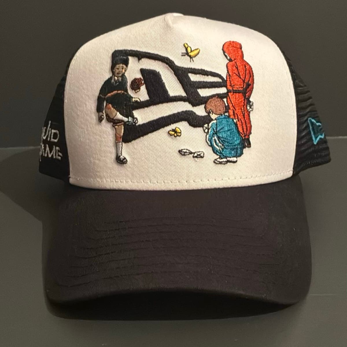 CAP collab new era x Netflix X squid game SnapBack Trucker