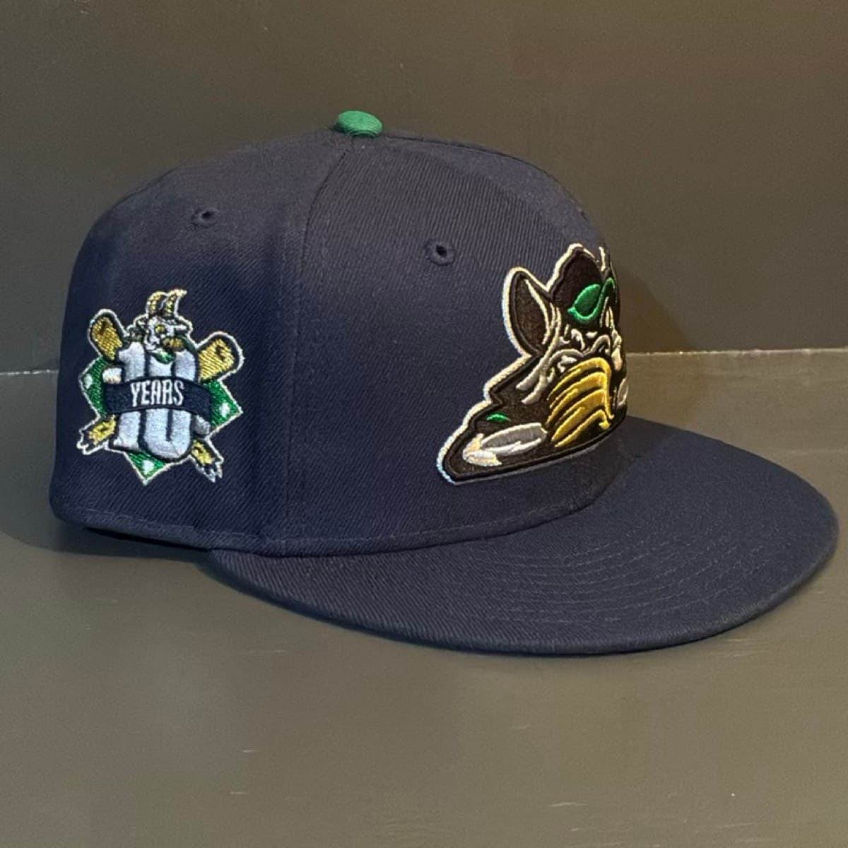 Cap Hartford yard goats 10th anniversary New Britain Rock Cats — 2