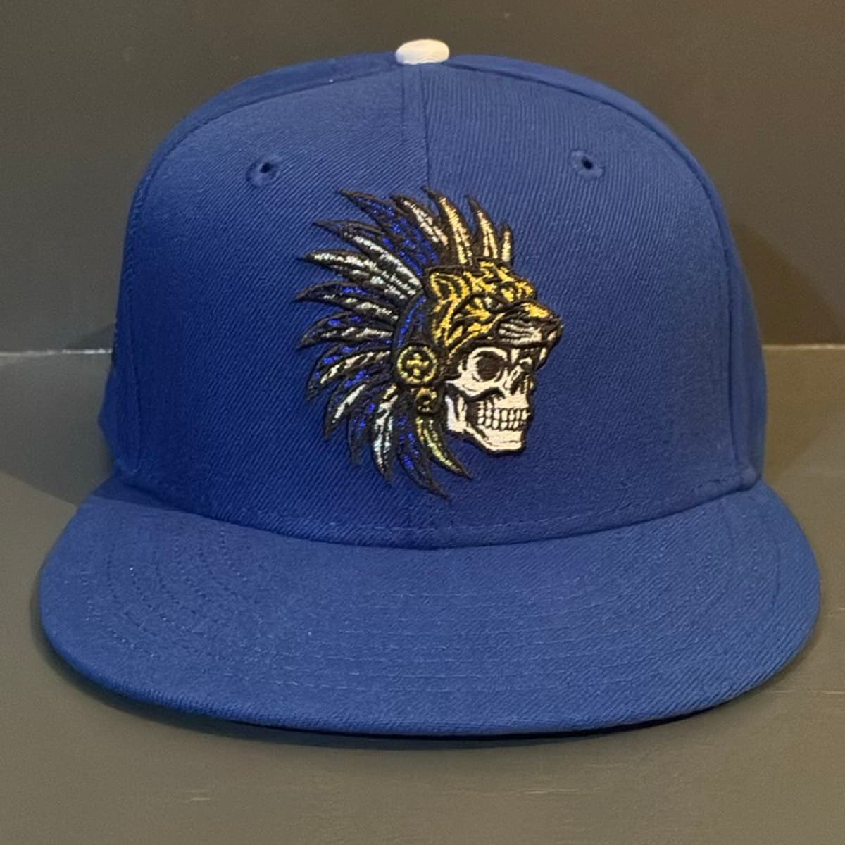 Cap Mexico Aztec Skull Warrior