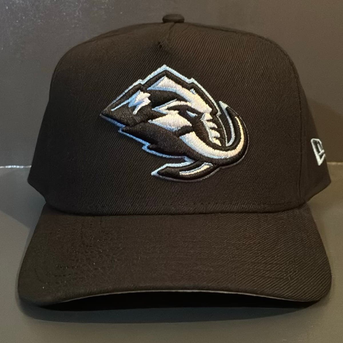 Cap Salt Lake City Utah Mammoth Black Classic édition A-frame SnapBack