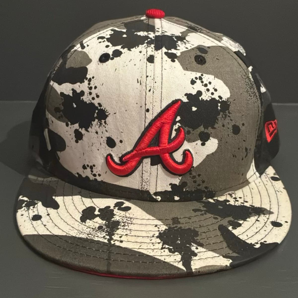 Casquette Atlanta Braves camo paint