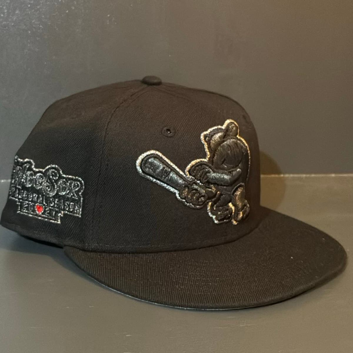 Cap Worcester Red Sox Woosox inaugural Season — 2