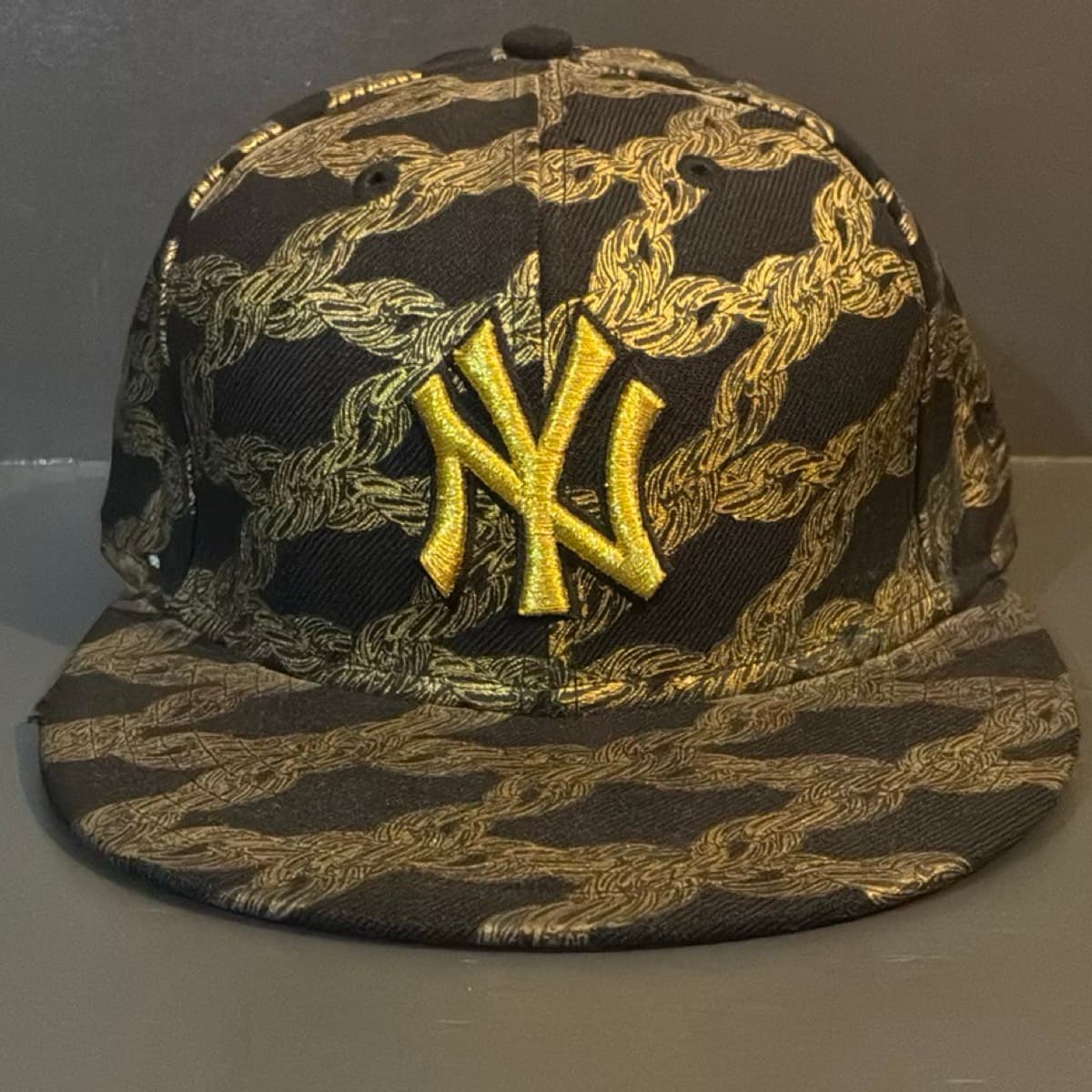 Cap New York Yankees Gold Ropes