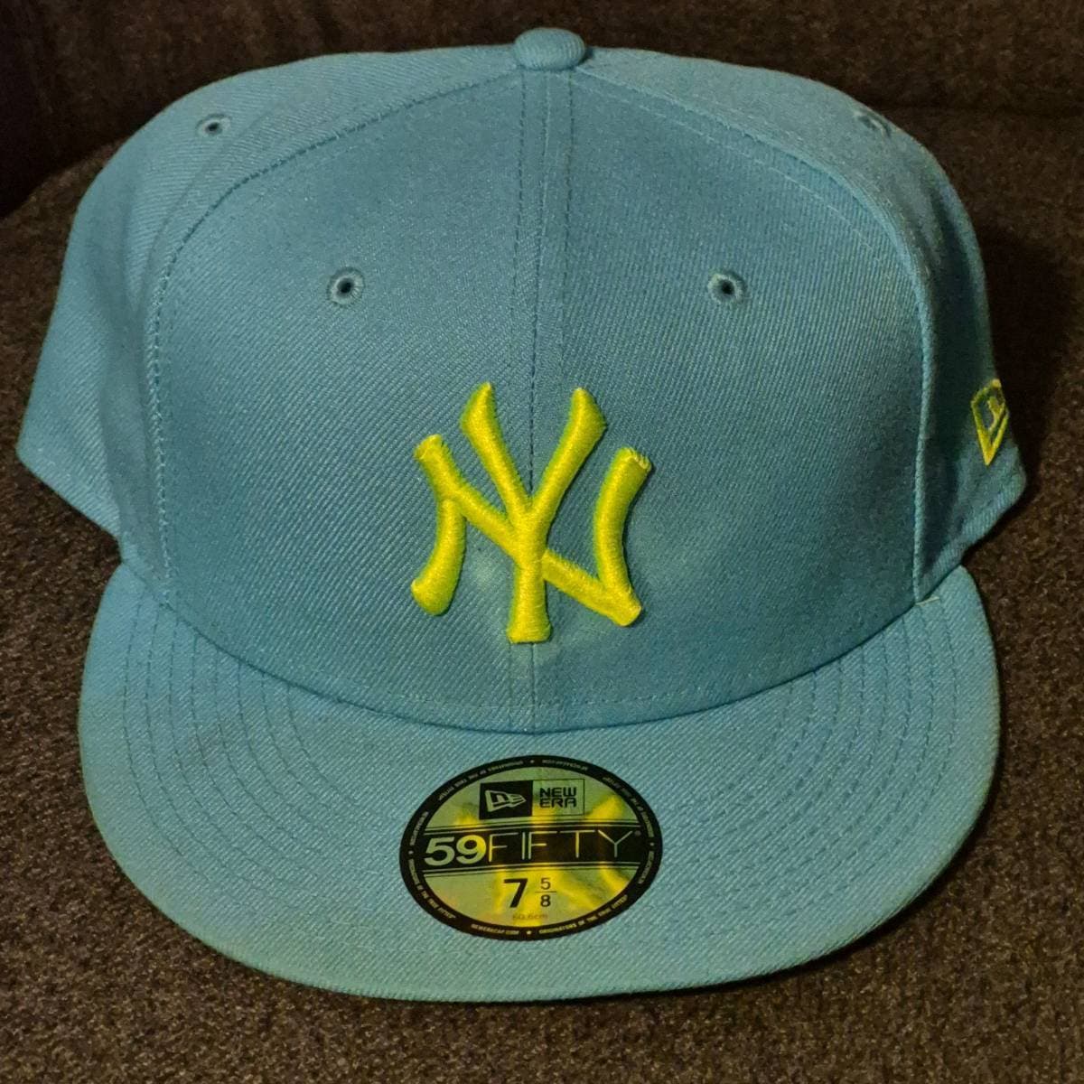 New York Yankees Neon Blue